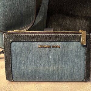 Michael Kors Denim Wallet